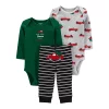Baby Boy Carter's 3-Piece Holiday Truck Outfit Set