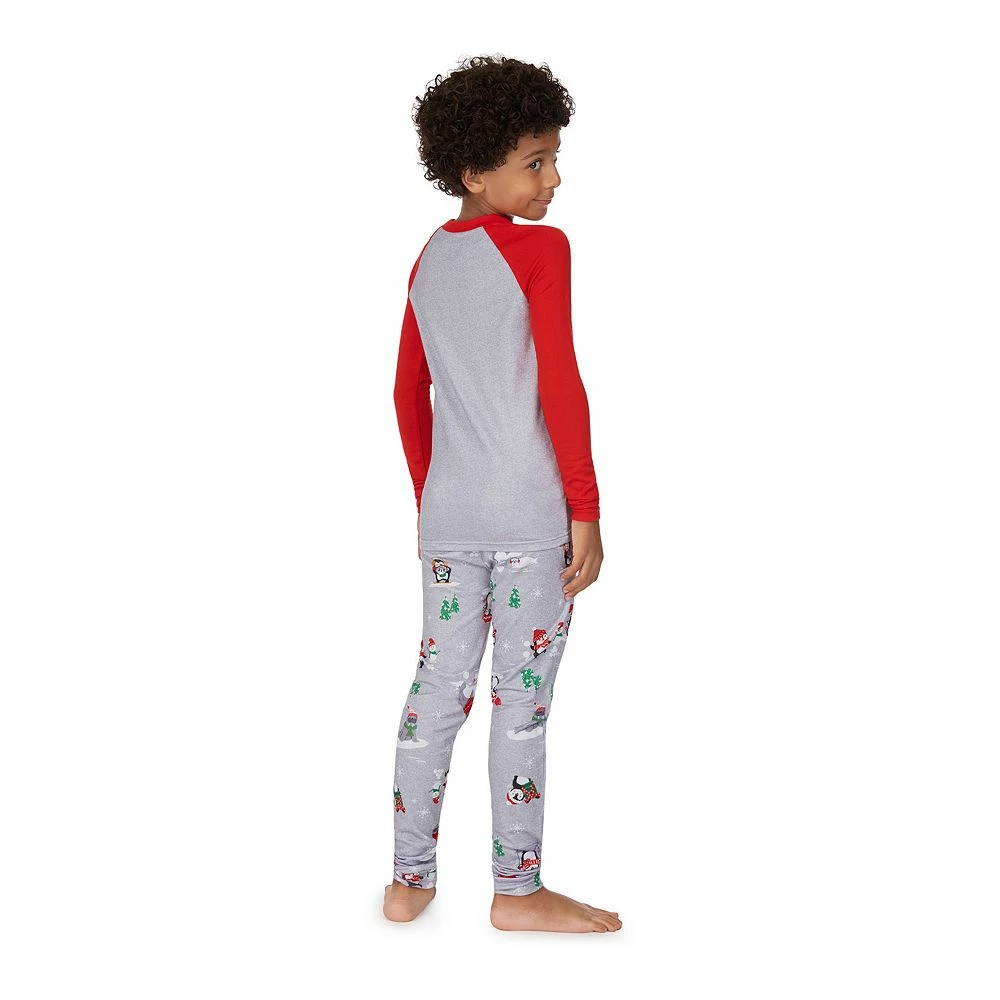 Boys 4-14 Jammies For Your Families® Penguin & Friends Raglan Pajama Set by Cuddl Duds® 5 Boys 4-14 Jammies For Your Families® Penguin & Friends Raglan Pajama Set by Cuddl Duds® - Image 5