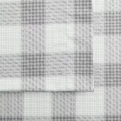 Cuddl Duds® Microfiber Sheet Set with Pillowcases -Outlet Christmas Store 5035429 Gingham Plaid