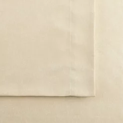 Cuddl Duds® Microfiber Sheet Set with Pillowcases -Outlet Christmas Store 5035429 Oatmeal Heather