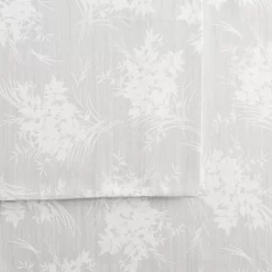 Cuddl Duds® Microfiber Sheet Set with Pillowcases -Outlet Christmas Store 5035429 Wispy Winter Floral