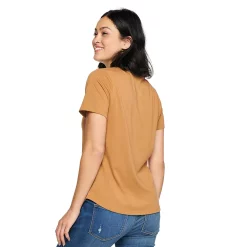 Women's Sonoma Goods For Life® Short Sleeve Holiday Graphic Tee -Outlet Christmas Store 5180762 ALT