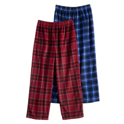 Boys 6-16 Cuddl Duds 2-Pack Lounge Pants 11 Boys 6-16 Cuddl Duds 2-Pack Lounge Pants -Outlet Christmas Store 5588396 Blue Plaid