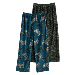 Boys 6-16 Cuddl Duds 2-Pack Lounge Pants 14 Boys 6-16 Cuddl Duds 2-Pack Lounge Pants -Outlet Christmas Store 5588396 Teal Gamer