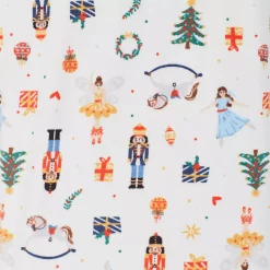 Maternity Cuddl Duds® Velour Fleece V-Neck Pajama Top & Pajama Jogger Pants Sleep Set -Outlet Christmas Store 5590673 ALT2