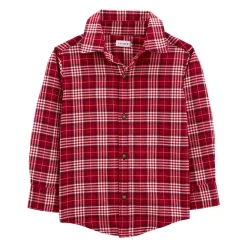 Baby Boy Carter's Plaid Button-Front Shirt -Outlet Christmas Store 5595174 ALT