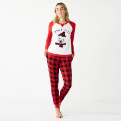 Petite Jammies For Your Families® Beary Cool "Mama Bear" Pajama Set by Cuddl Duds®