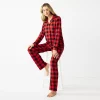 Petite Jammies For Your Families® Beary Cool Buffalo Check Pajama Set by Cuddl Duds®