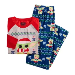 Women's Jammies For Your Families® Star Wars The Mandalorian Grogu Aka Baby Yoda Pajama Set -Outlet Christmas Store 5607483 ALT5
