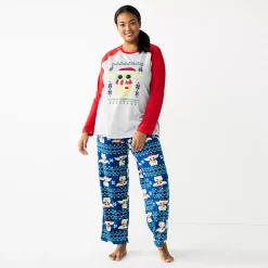Plus Size Jammies For Your Families® Star Wars The Mandalorian Grogu Aka Baby Yoda Pajama Set