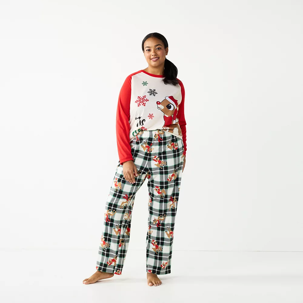Plus Size Jammies For Your Families® Rudolph the Red Nosed Reindeer Pajama Set 3 Plus Size Jammies For Your Families® Rudolph the Red Nosed Reindeer Pajama Set - Image 3