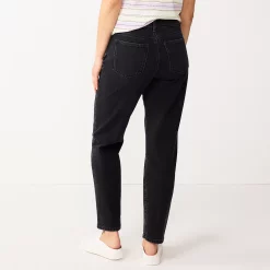 Women's Sonoma Goods For Life® Ultra High Rise Vintage-styled Straight-Leg Jeans -Outlet Christmas Store 5616387 ALT