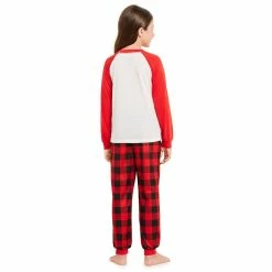 Girls 4-18 Jammies For Your Families® Beary Cool "Cute Bear" Pajama Set by Cuddl Duds® -Outlet Christmas Store 5617464 ALT2