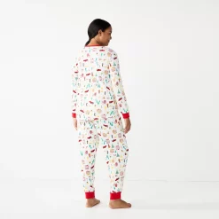 Plus Size LC Lauren Conrad Jammies For Your Families® Holiday Village Pajama Set 4 Plus Size LC Lauren Conrad Jammies For Your Families® Holiday Village Pajama Set -Outlet Christmas Store 5621639 ALT