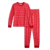 Girls 4-16 Jammies For Your Families® Joyful Celebration Striped Pajama Set