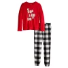 Girls 4-16 Jammies For Your Families® Ho Ho Ho Pajama Set