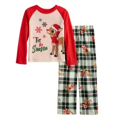 Girls 4-12 Jammies For Your Families® Rudolph the Red Nosed Reindeer Pajama Set