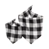 Pet Jammies For Your Families® Ho Ho Ho Buffalo Plaid Bandana