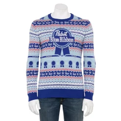 Men's Holiday Character Sweaters -Outlet Christmas Store 5661091 Silver Navy