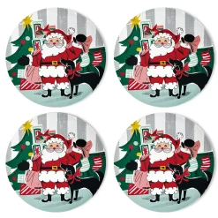 St. Nicholas Square® Merry Merry 4-pc. Dinner Plate Set