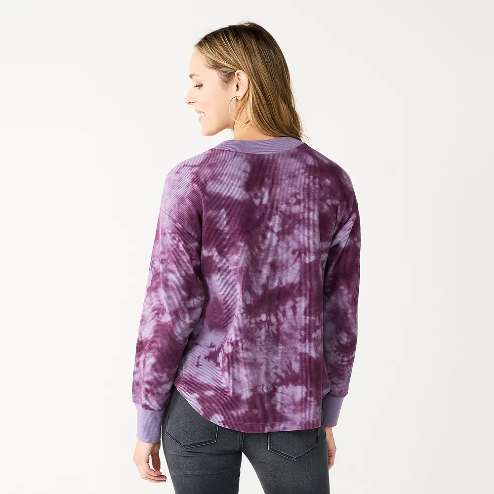 Women's Sonoma Goods For Life® Mockneck Waffle Top 10 Women's Sonoma Goods For Life® Mockneck Waffle Top - Image 10