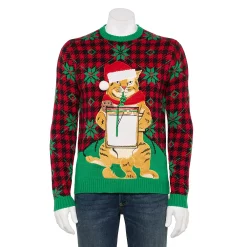 Men's Holiday Sweaters -Outlet Christmas Store 5685239 Cat Got Milk