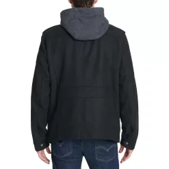 Men's Levi's Wool-Blend Hooded Military Jacket 9 Men's Levi's Wool-Blend Hooded Military Jacket -Outlet Christmas Store 5697516 ALT