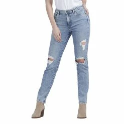 Women's Buffalo David Bitton High-Rise Straight Leg Jeans 6 Women's Buffalo David Bitton High-Rise Straight Leg Jeans -Outlet Christmas Store 5706031 Light Contrasted