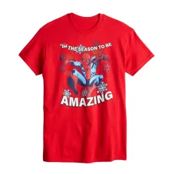 Men's Marvel Amazing Spiderman Holiday Tee -Outlet Christmas Store 5742784 ALT2
