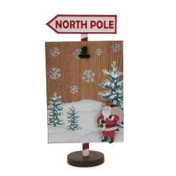 St. Nicholas Square® North Pole Photo Frame Repeat
