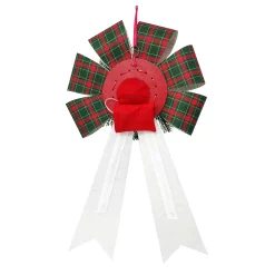 St. Nicholas Square® LED Joy Burlap Bow 5 St. Nicholas Square® LED Joy Burlap Bow -Outlet Christmas Store 5755065 ALT2