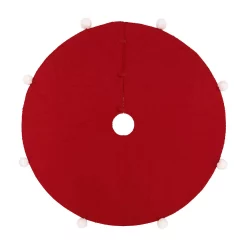 St. Nicholas Square® Red Tree Skirt -Outlet Christmas Store 5755415 ALT2