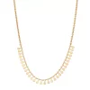 Nine West Gold Tone Shaky Frontal Necklace