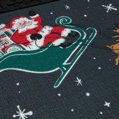 St. Nicholas Square® Santa Friends 18'' x 30'' LED Doormat -Outlet Christmas Store 5770762 ALT5