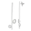 Nine West Linear Post Earrings