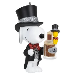 Peanuts Spotlight on Snoopy Special Edition 25th Anniversary 2022 Hallmark Keepsake Christmas Ornament