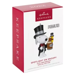 Peanuts Spotlight on Snoopy Special Edition 25th Anniversary 2022 Hallmark Keepsake Christmas Ornament -Outlet Christmas Store 5825954 ALT2