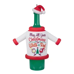 White or Red 2022 Hallmark Keepsake Christmas Ornament