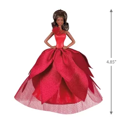 Black Holiday Barbie Doll 2022 Hallmark Keepsake Ornament -Outlet Christmas Store 5826121 ALT4
