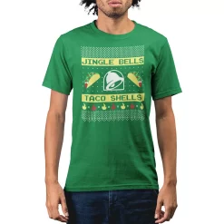 Men's Holiday Character Tees -Outlet Christmas Store 6142724 Kelly Green